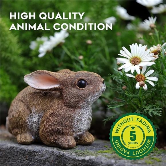 Bunny Decor Yard Decorations Outdoor Set of 3, Bunny Decorations for Home Garden - Picture 2 of 6